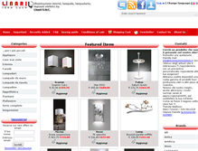 Tablet Screenshot of illuminazioneonline.it